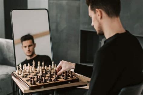play chess against yourself.
